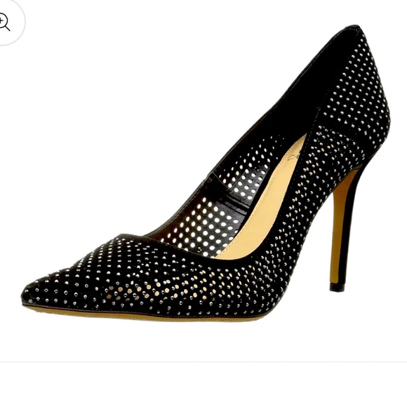 Vince Camuto Black Suede Sarritah Style Stilleto Heel - Picture 4 of 7